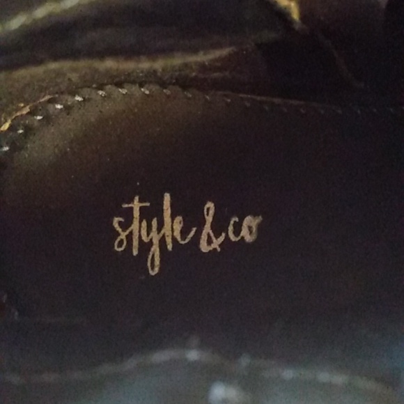 Syle & Co Ankle Boots 10 - Picture 6 of 7